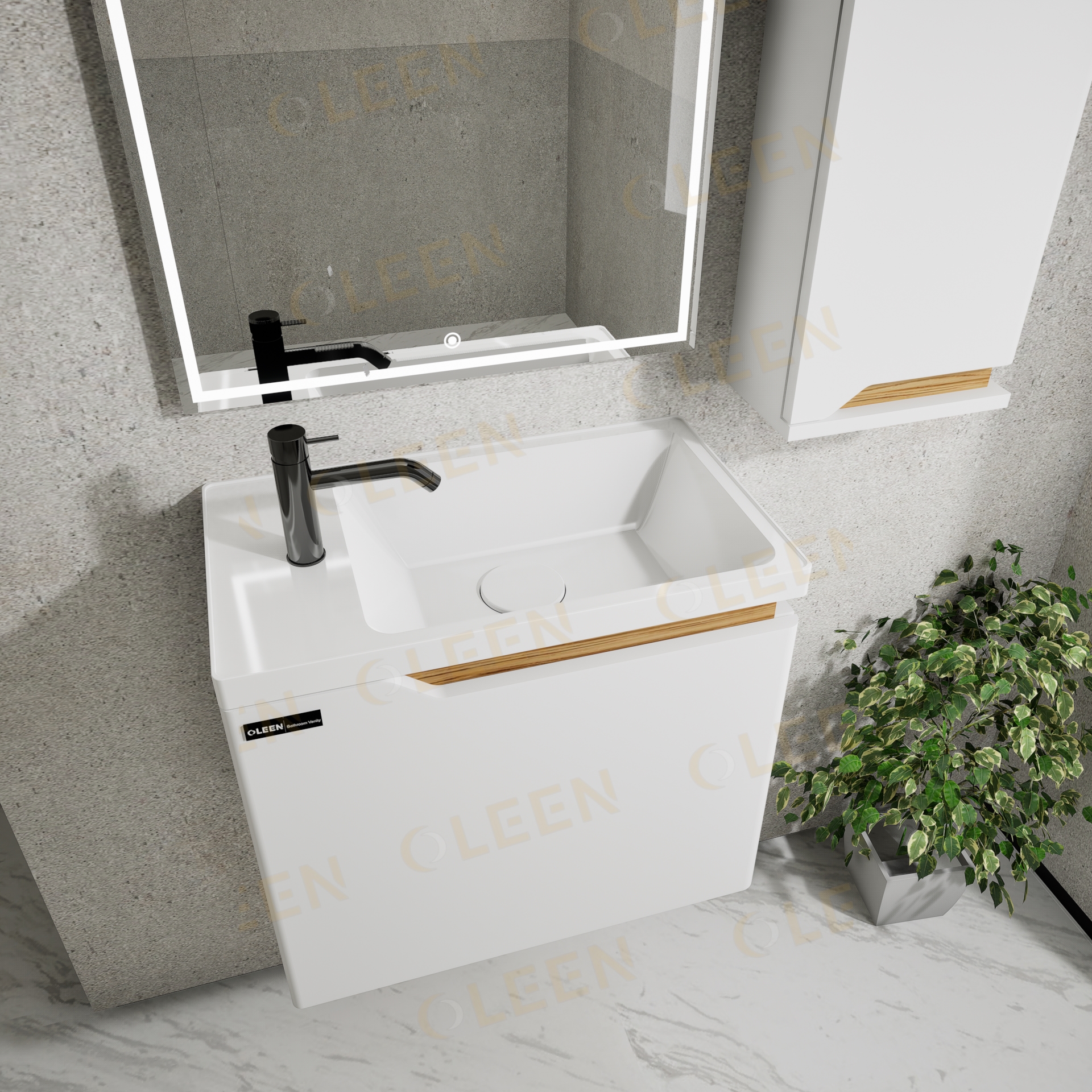 روشویی کابینتی اُلین مدل ونوس - تصویر 3